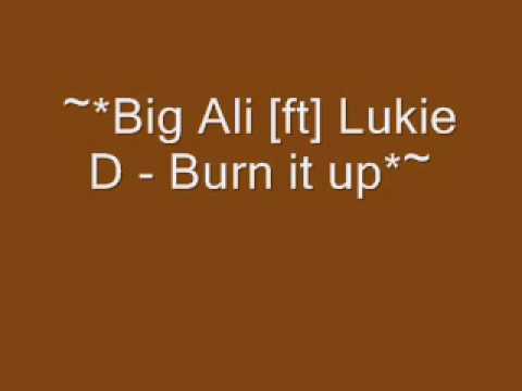 ~BIG Ali ft Lukie D - Burn it up~