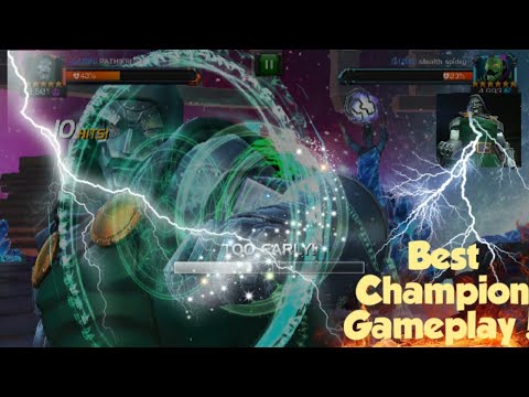 5 Star Rank 2 Doctor Doom Rank up and  Gameplay! Beyond God tier Damage? Rocks and reck everyone!