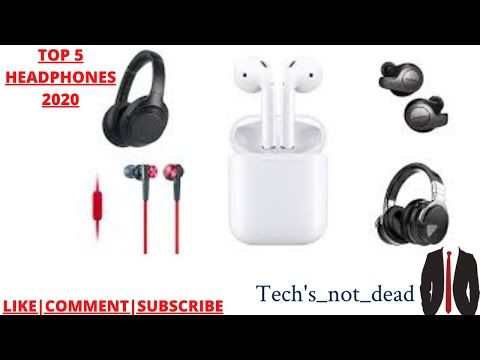 Top 6 Headphones 2020 | Tech's_not_Dead