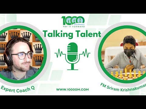 FM Sriram Krishnakumar | 1000GM Player Profiles