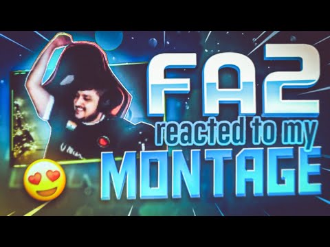 @fa2GOD ​ Reacting to my DHAT TERI KI montage |  😍😍
