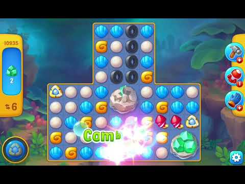 Fishdom Easy Level 10935 (with ingame lightning booster) @choraelmin