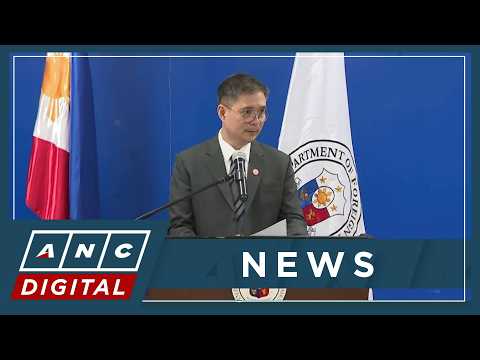 FULL: Statement of DFA spokesperson for maritime affairs Rogelio Villanueva Jr. | ANC