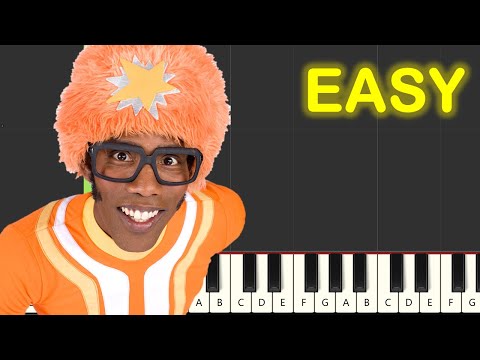 Yo Gabba Gabba - We All Love Our Pets Piano Tutorial