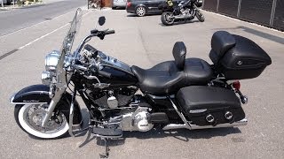 First ride with the newly Harley Davidson Road King Classic 2013