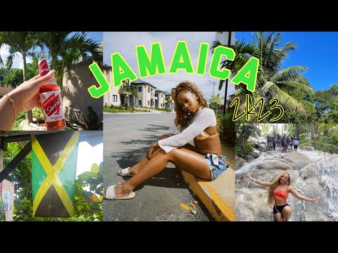 CHRISTMAS IN JAMAICA 2K23🇯🇲🌴🎄 |ziplining +Dunns river+ Cliff jumping & more |