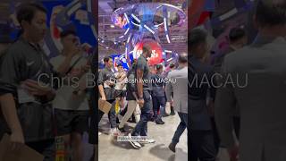 Chris Bosh live in venetian macau #trendingshorts  #nba #chrisbosh #macau