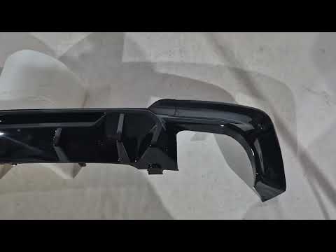 BMW X3 G01 2018- CS-Style rear bumper diffuser (for M-Sport 2018-2021, ABS) Video 1