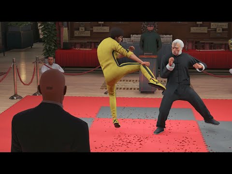 Hitman - Bruce Lee Mission (Team up to win Fight Tournament)