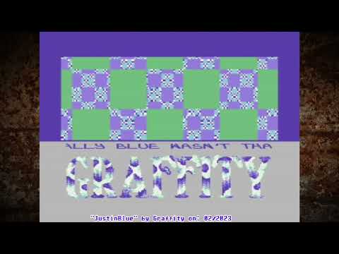 C64 Demos: (TOP NEW 2023 C64 DEMO) JustinBlue by Graffity 02/2023