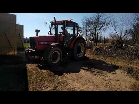 Tree pulling Zetor 9540 part 2
