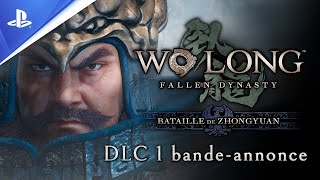 Wo Long: Fallen Dynasty - Trailer du DLC 1 : Bataille de Zhongyuan - 4K | PS5, PS4