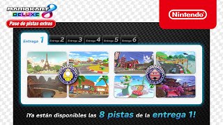 Nintendo Mario Kart 8 Deluxe – Pase de pistas extras – ¡Ya disponible la entrega 1! (Nintendo Switch) anuncio