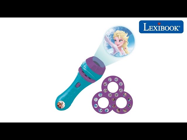 Proyector Lexibook LTC050D 3 Discos 24 Images Linterna LED 3 Ans video