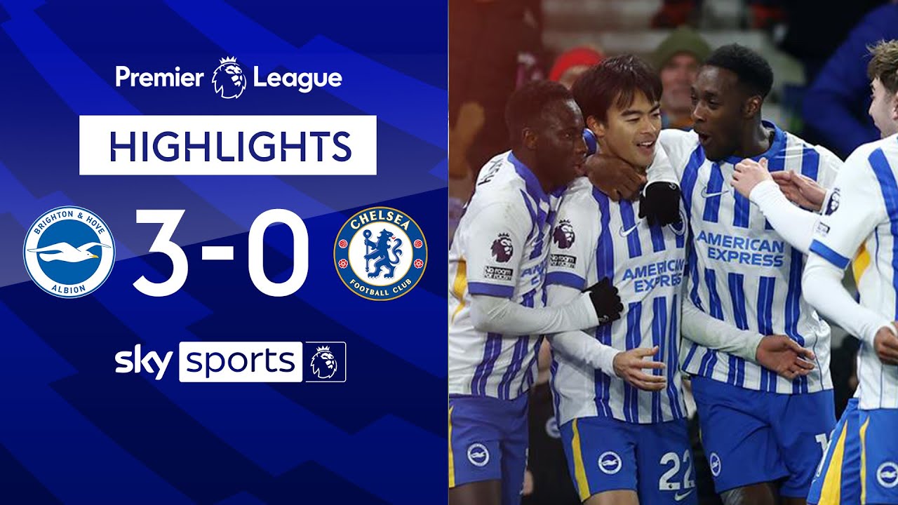 Mitoma scores worldie as Brighton thrash Chelsea! | Brighton 3-0 Chelsea | Premier League Highlights