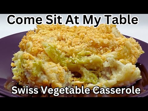 Swiss Vegetable Casserole - Easy Side Dish for a Holiday Meal