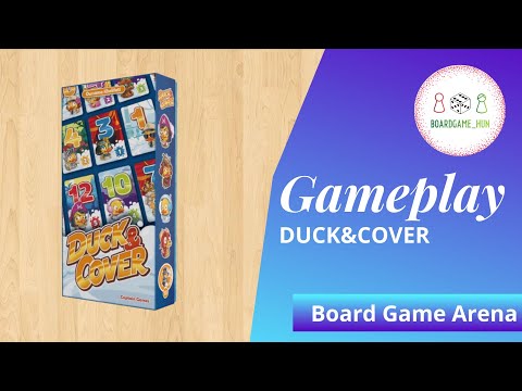 Duck&Cover Gameplay - boardgame_hun