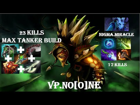 VP.No[o]one (Bristleback) + Nigma.Miracle (Riki) |Pro Gameplay Midlane Bristleback Max Tanker Build