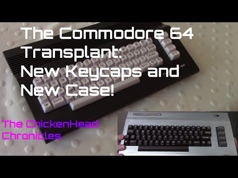 The Commodore 64 Transplant: New Keycaps and a New Case!