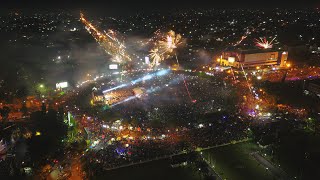 Download lagu Selamat Tahun Baru 2019 Palangka Raya di Bundaran Besar (Mavic pro) mp3