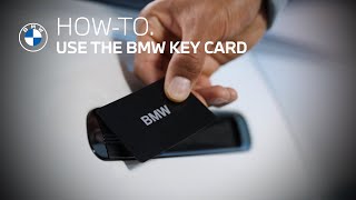 BMW How To Activate and Use the BMW Key Card | BMW How-To