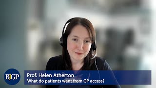 What do patients want from GP access?