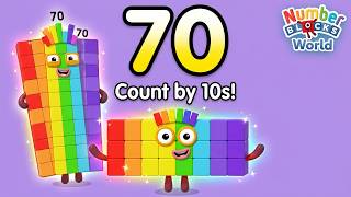 Numberblocks Teaching Skip Counting by 10 | Kids Learn Numbers