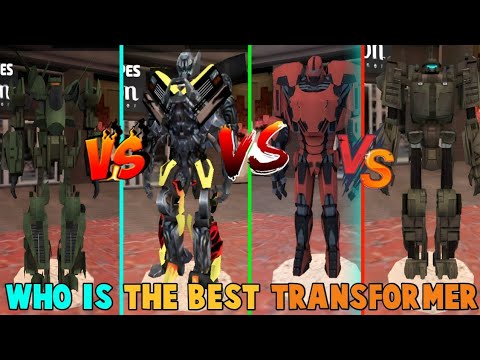 Who is the best transformer in rope Hero vice town very challenging