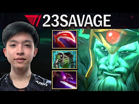 T1.23SAVAGE WRAITH KING WITH SILVEREDGE-DESO - DOTA 2 7.30E GAMEPLAY