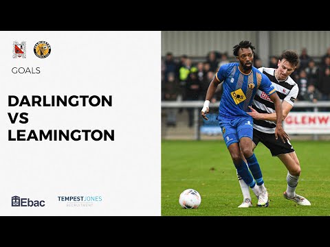 Goals: Darlington v Leamington