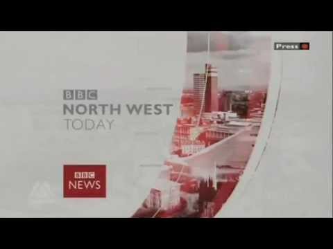 BBC News North West Today Regional Ident Intro 2012 in HD