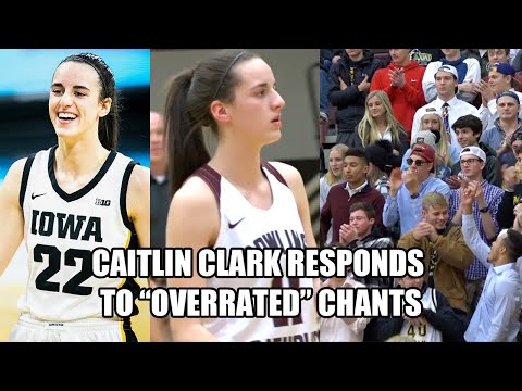 Caitlin Clark RESPONDS To Overrated Chants With 42 Points!! Legendary High School Performance!