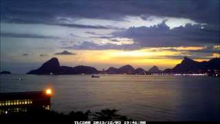 preview picture of video 'Rio seen from Niterói - Time Lapse movie'