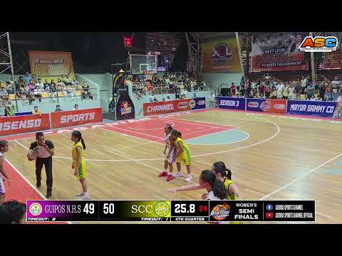 SCC vs GUIPOS NHS | WOMEN'S | ASENSO ATHLETICS CUP SEASON 3 | JAN. 9, 2026