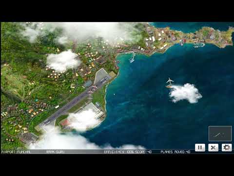 Airport Madness World Edition - Moving 100 Planes in Funchal