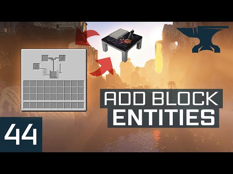 Modding by Kaupenjoe - Minecraft Modding 1.18.2 with Forge | BLOCK ENTITIES