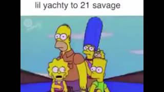The Simpsons 'When The Shuffle Go From Lil Yachty To 21 Savage'