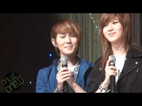 [FANCAM] 120328 Cutest Onew- Ment (+ OnTae moment) @ L33 S0r@ Pr0p0$3