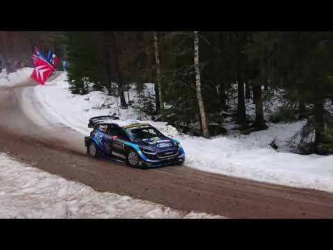 Rally Sweden WRC 2019-02-16 SS14 (Vargåsen 2) at Älgtjärn - Tidemand