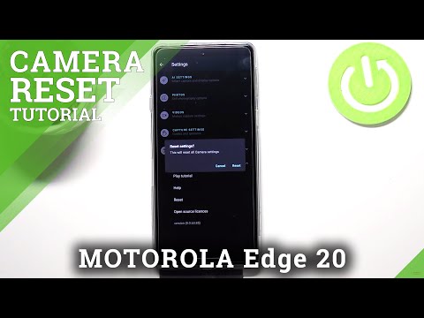 How to Reset Camera Settings on MOTOROLA Edge 20 – Format Camera