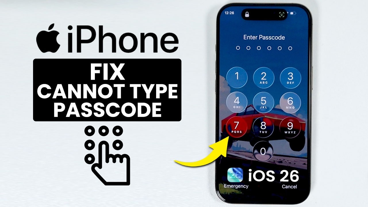 iOS 26: Cannot Type Passcode on iPhone - Fix