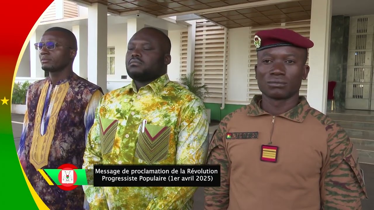 "Nous sommes en Révolution Progressive Population" ( Capt. Ibrahim Traoré)