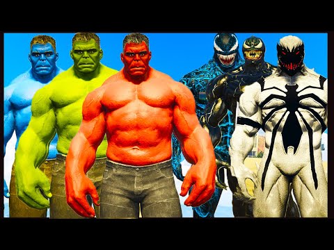 TEAM HULK Vs. TEAM VENOM   EPIC BATTLE