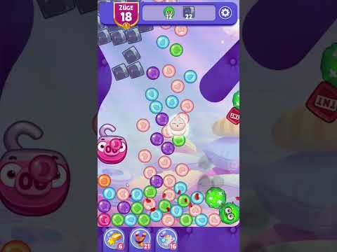 Angry Birds Dream Blast Level 198 no booster [Gameplay] optimized for smartphones [Rovio]