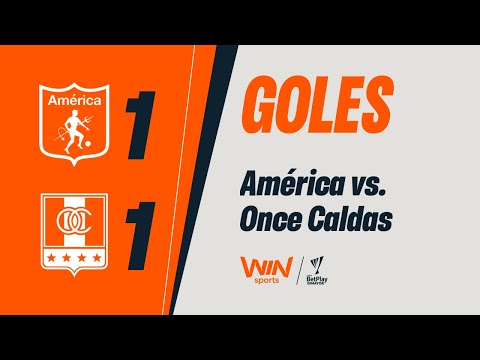 América vs. Once Caldas (goals) | Liga BetPlay Dimayor 2026-1 | Matchday 3