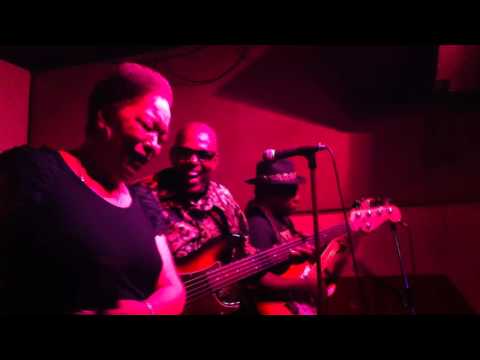 Ric Jaz with the Tenry Johns Blues Band & Claudette Miller at Blue Chicago
