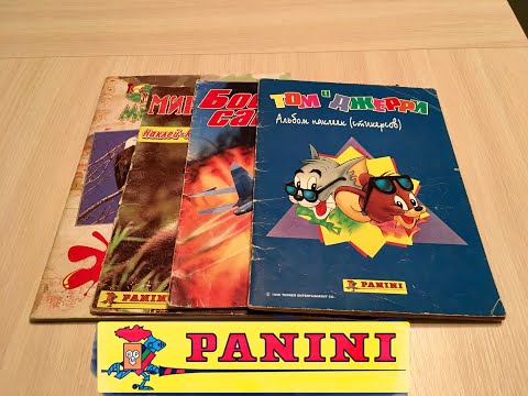 Журналы с наклейками из детства, 95-98 год, PANINI, Стикеры