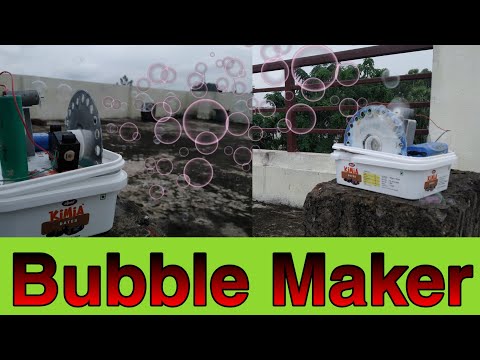 How to make bubble maker at home - in telugu