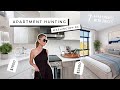 APARTMENT HUNTING in Washington DC! Touring 7 apartments with rent prices $$$