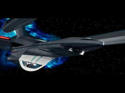 Star Trek - Enterprise-B warp speed!